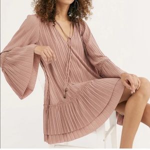 Free People Can’t Help It Ruffle Mini Dress
